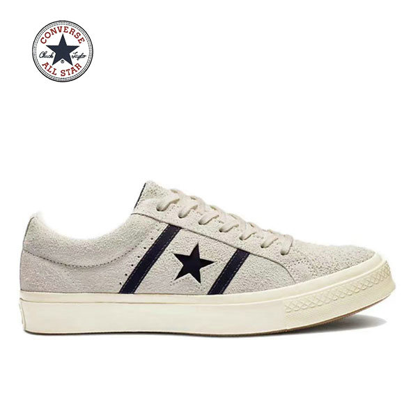 4979da349f0221870af08244c1d2be24 20 - 品質嚴選 Converse One Star 翻毛皮硫化板鞋 男女同款 灰白 161577C