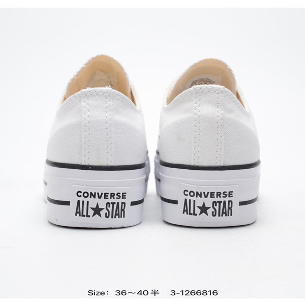 网站縮略圖3 13 - 瘋狂搶購 Converse Chuck Taylor All Star 低幫 松糕 厚底小白鞋 帆布鞋